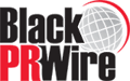 Black PR Wire logo